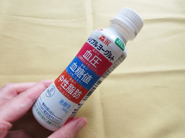 【森永乳業】トリプルヨーグルト、飲み始めて1週間_c0152767_17550382.jpg