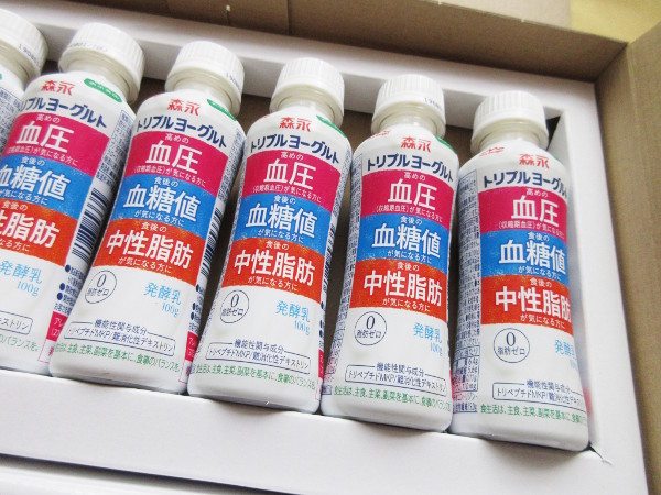 【森永乳業】トリプルヨーグルト、飲み始めて1週間_c0152767_17593382.jpg