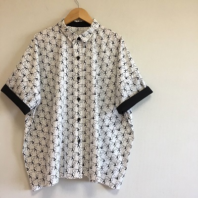 モンキー柄のシャツ完成~♪_f0372998_18403283.jpg