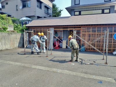 前々日前の準備作業に汗を流しました!_c0336902_21103069.jpg