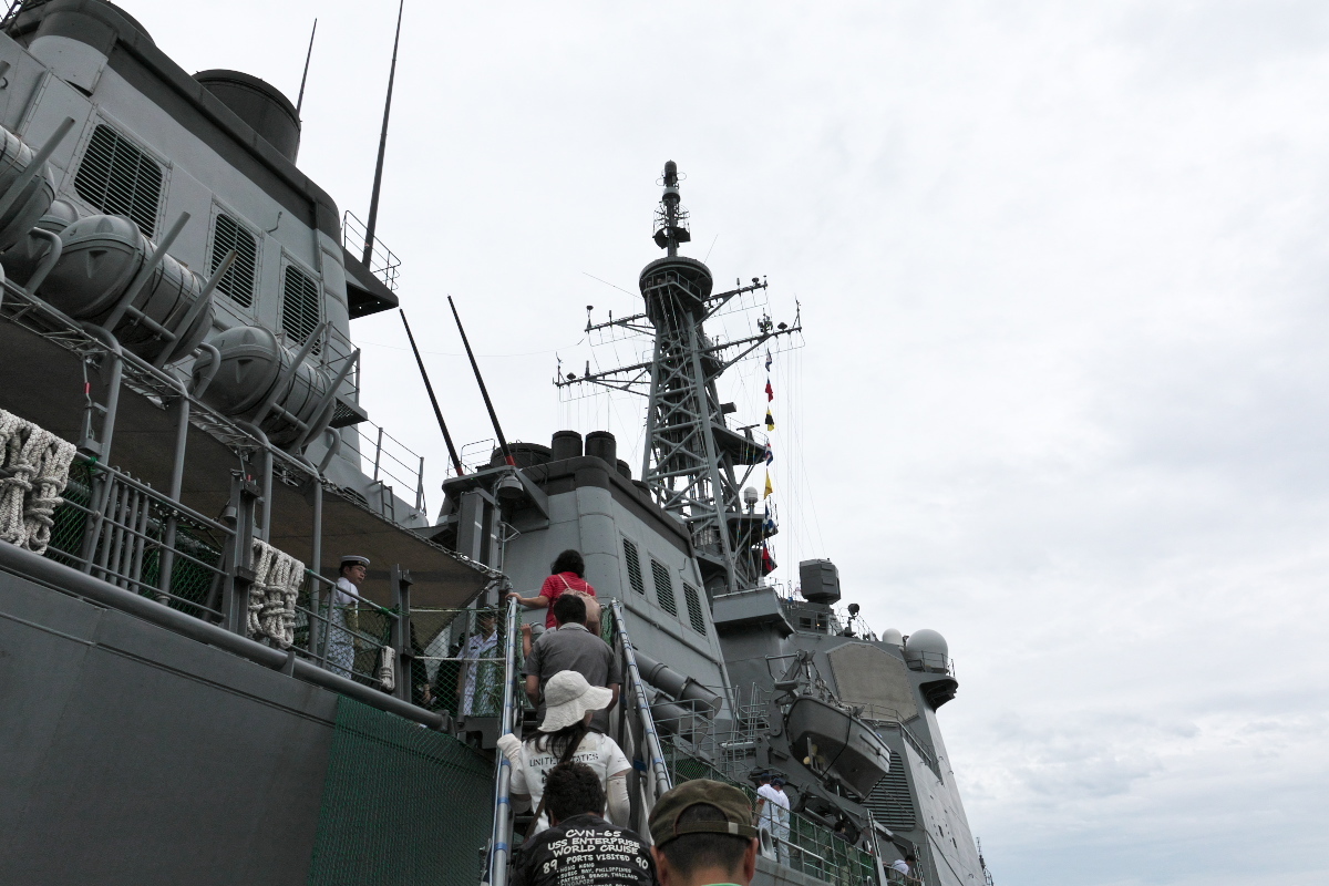 護衛艦「みょうこう」一般公開＠新潟東港_d0137627_11304441.jpg