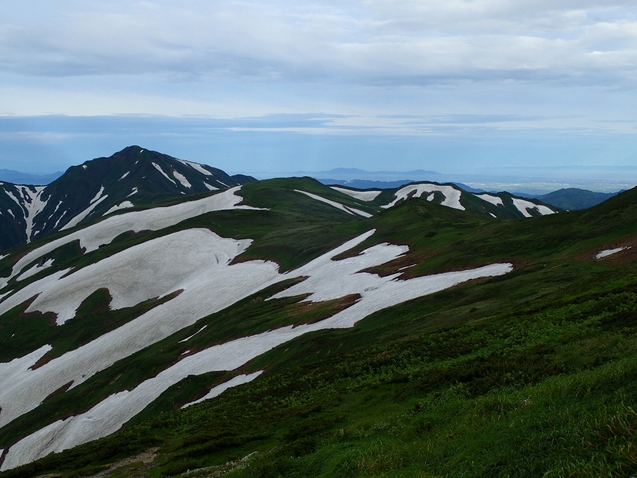 2019/7/19~21飯豊山 その3 ダイクラ尾根下山_b0189948_22541819.jpg