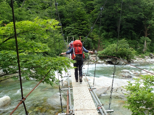 2019/7/19~21飯豊山 その3 ダイクラ尾根下山_b0189948_2322454.jpg