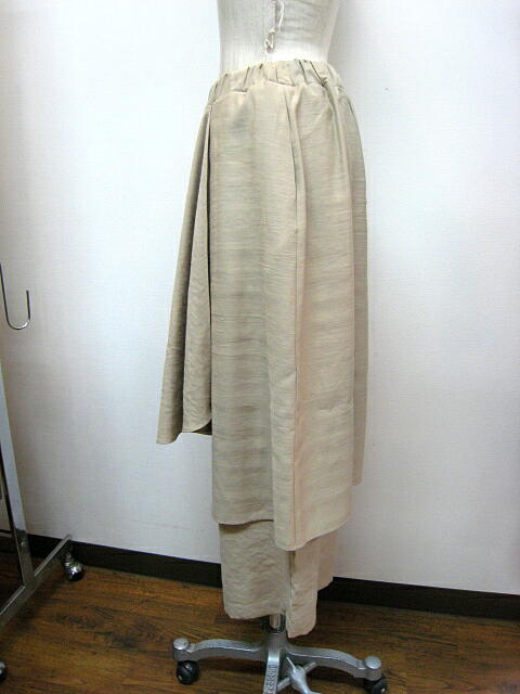 ＯＳＭＯＳＩＳ（オズモーシス）レイヤードパンツ ＬＩＧＨＴＢＥＩＧＥ　_a0089359_10365494.jpg