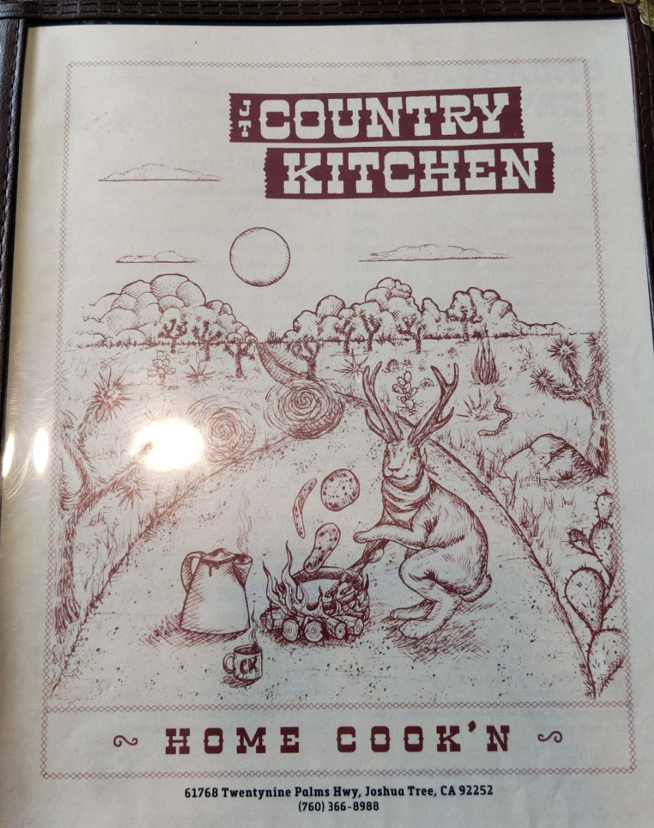 COUNTRY KITCHENでハッピーランチ  JOSHUA TREE_a0199262_10582836.jpg