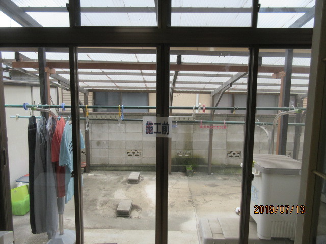 内窓取付けと防犯ガラスに交換で安心・安全をプラス…_d0244968_17281064.jpg