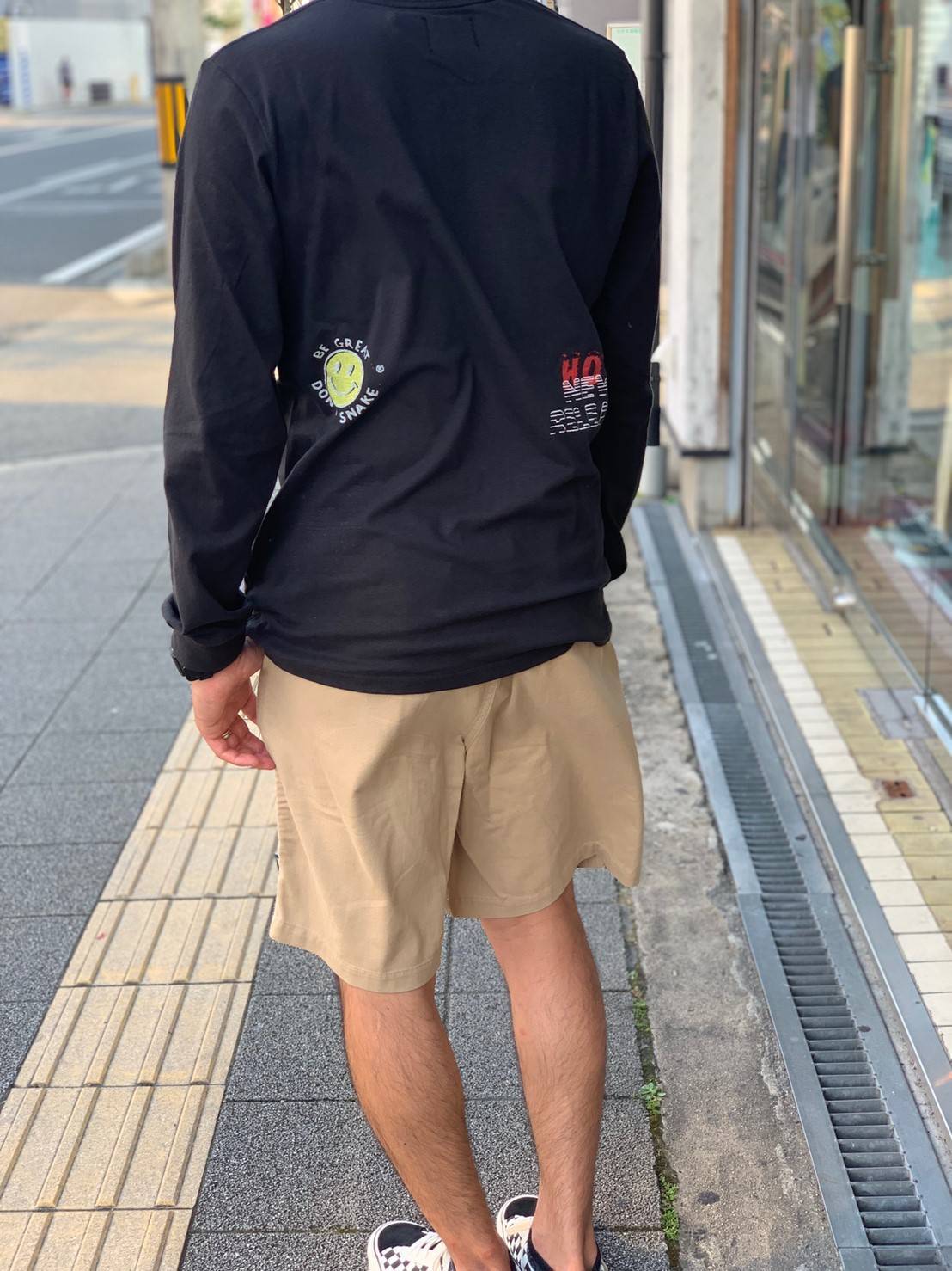 真夏のロンTeeスタイル。_c0167336_17060832.jpg