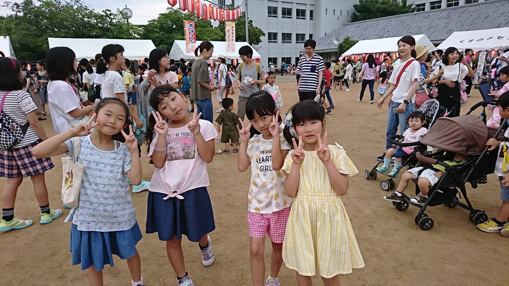 祭　小学生 小学校で 夏祭り : おつぎの映画日記