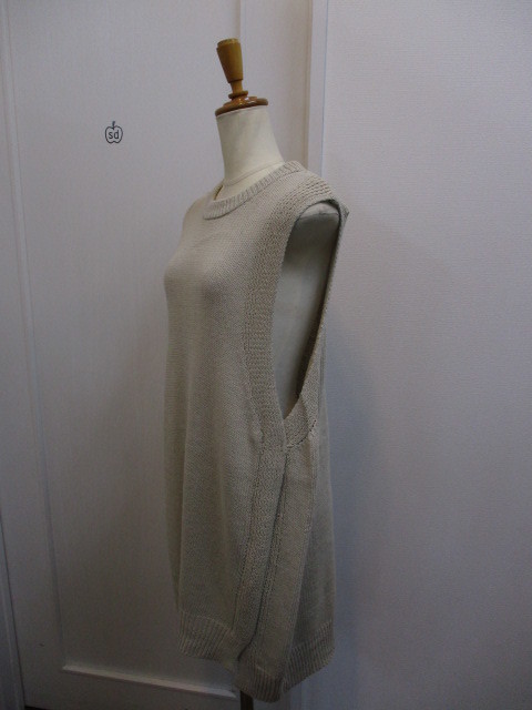 【新品未使用】 Cottonlinen Knit Vest Todayful TODAYFUL/トゥデイフル】Cottonlinen Knit Vest・12510512
