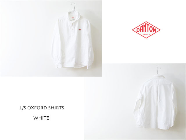 DANTON [ダントン] W\'s L/S OXFORD SHIRTS [JD-3564YOX] 長袖オックスフォードシャツ・綿シャツ・長袖シャツ・無地・LADY\'S_f0051306_11355644.jpg