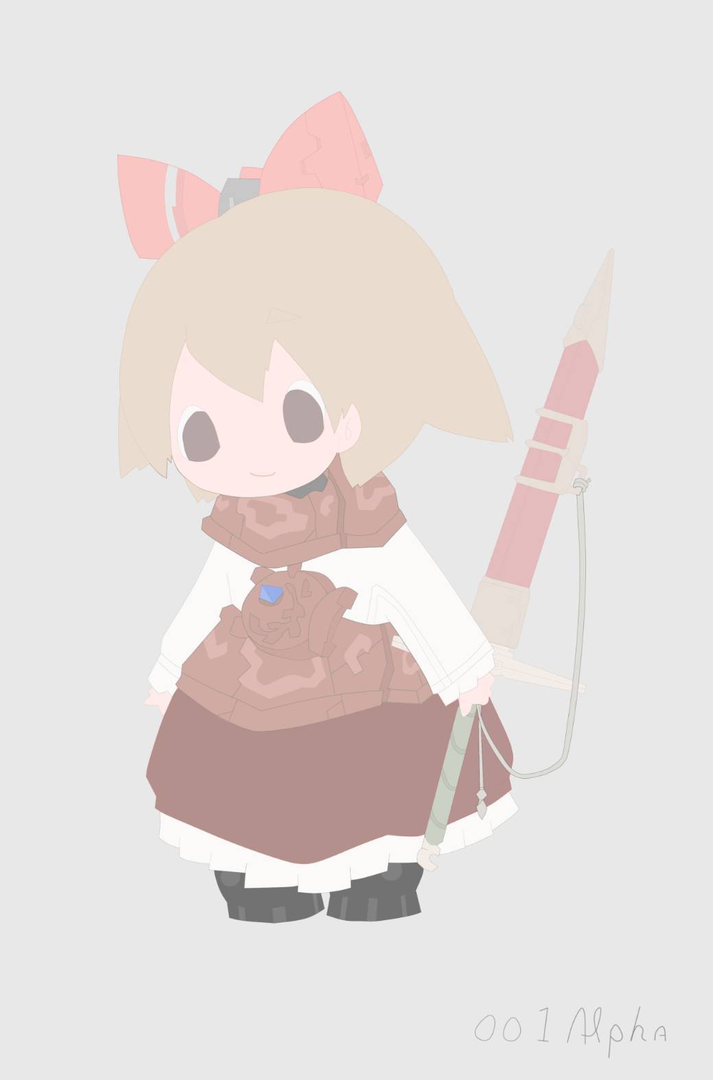 落書き デジタル仕上げなプロト アルファちゃん 豆大福が 落書き デジタル仕上げなプロト アルファちゃん 豆大福が