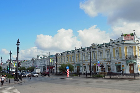 シベリアの歴史都市 オムスクのレーニン通りを歩く 帝政ロシア時代末期の姿を残す街並み Polarbearology Conjectaneum