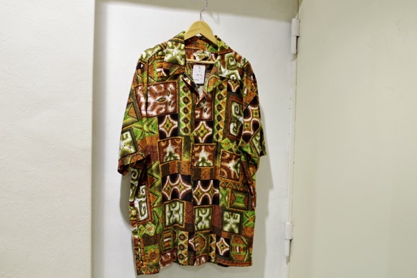 1960-70s Cotton Hawaiian Shirt MADE IN HAWAII_d0257333_22342316.jpg