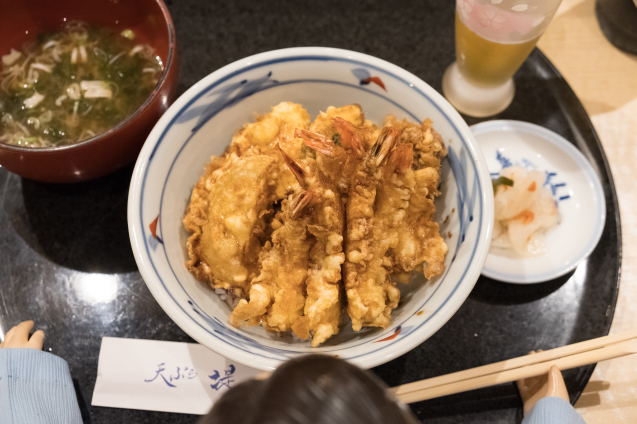 青森で海老天丼 ” 天ぷら 堤 ”_e0369736_21080694.jpg