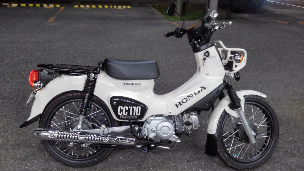 クロスカブ110(JA45) 納車と翌日_e0086244_14522551.jpg