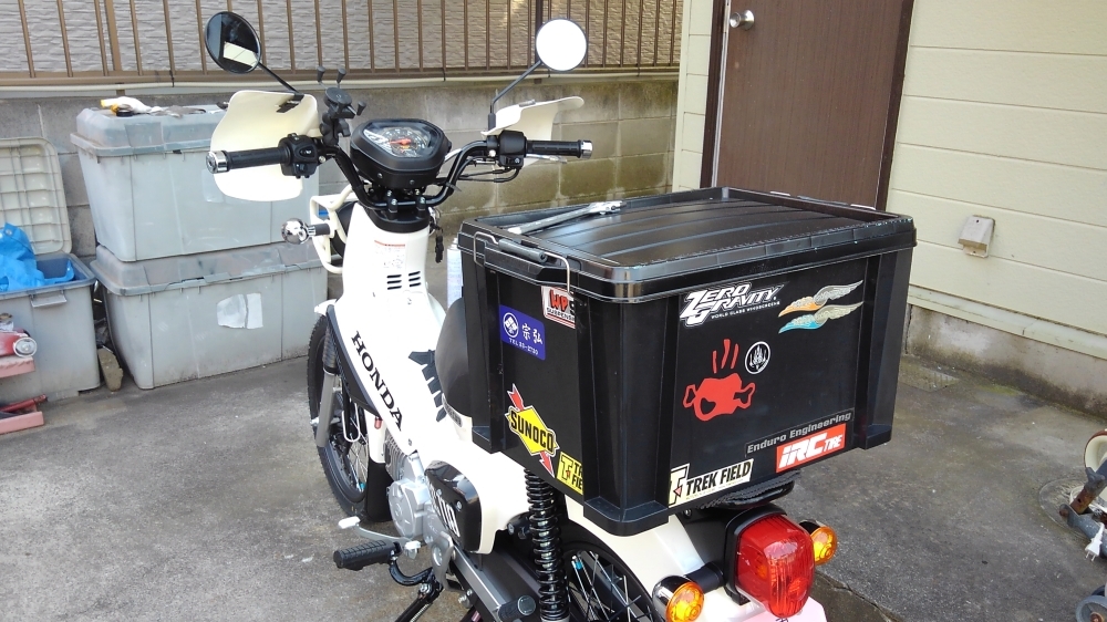 クロスカブ110(JA45) 納車と翌日_e0086244_16225402.jpg