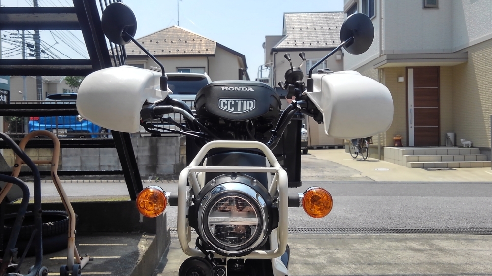 クロスカブ110(JA45) 納車と翌日_e0086244_16233993.jpg