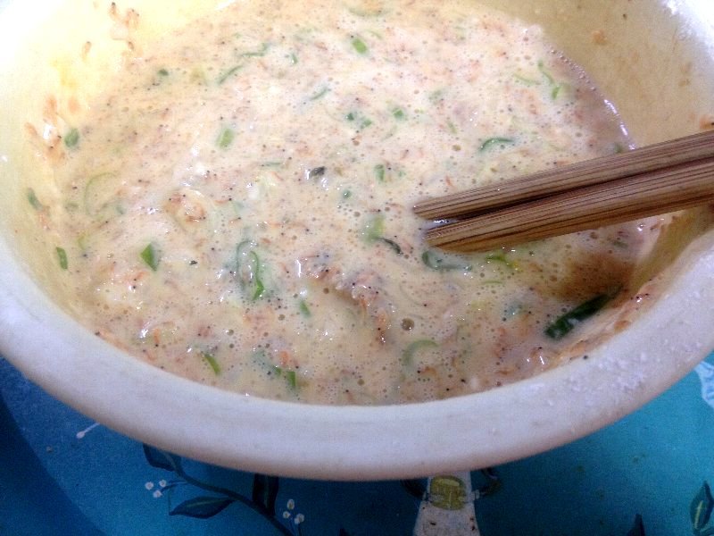 ☆簡単ランチ・あるもの色々でお好み焼き☆_c0092953_06475580.jpg