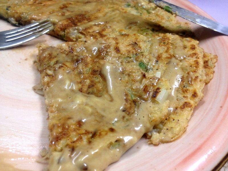 ☆簡単ランチ・あるもの色々でお好み焼き☆_c0092953_06481599.jpg