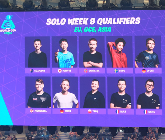 Fortnite World Cup 19観戦記 １ 巨大スクリーンとステージ ニューヨークの遊び方