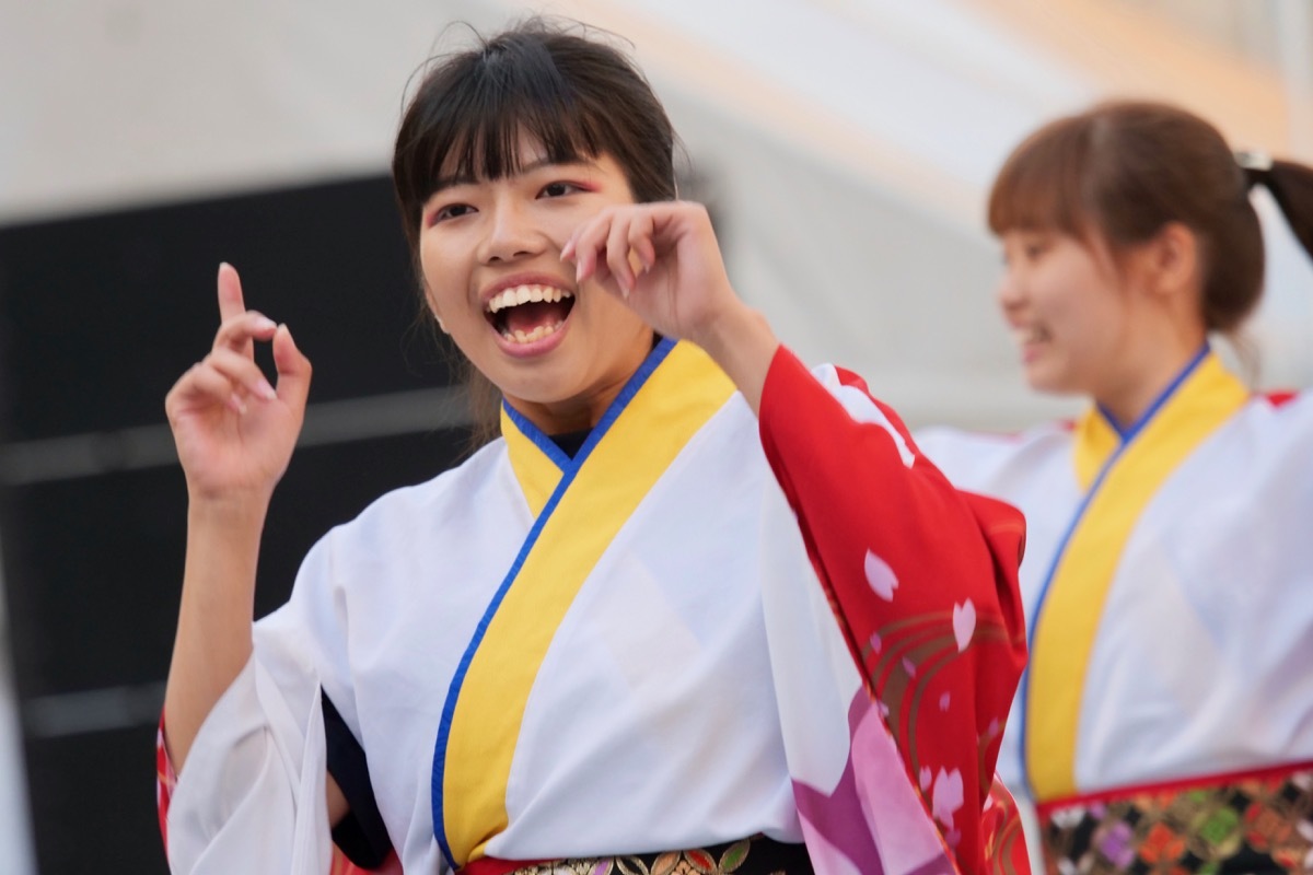 ２０１８YOSAKOIぶち楽市民祭その２３（宇部フロンティア大学　よさこい　桜翔連）_a0009554_23230094.jpg