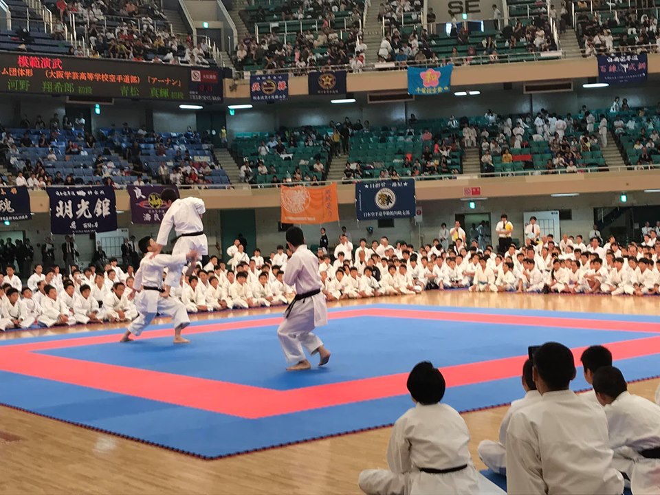 全日本少年少女武道錬成大会で演武_e0238098_11591889.jpg