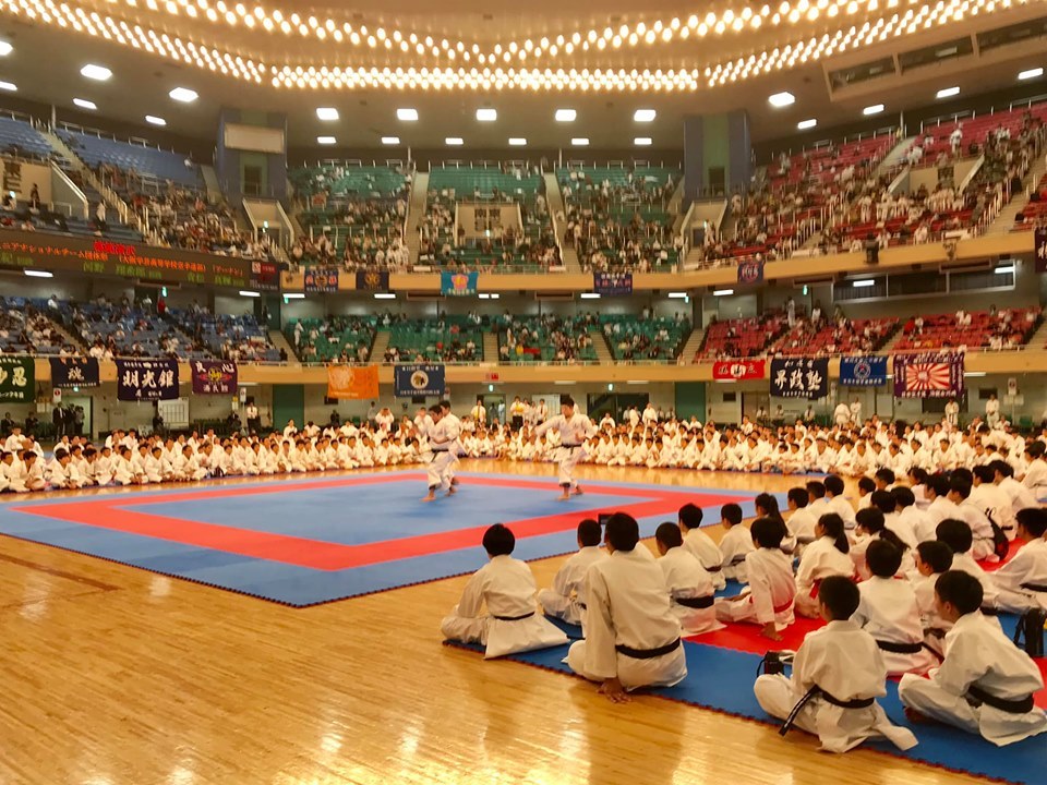 全日本少年少女武道錬成大会で演武_e0238098_11595426.jpg