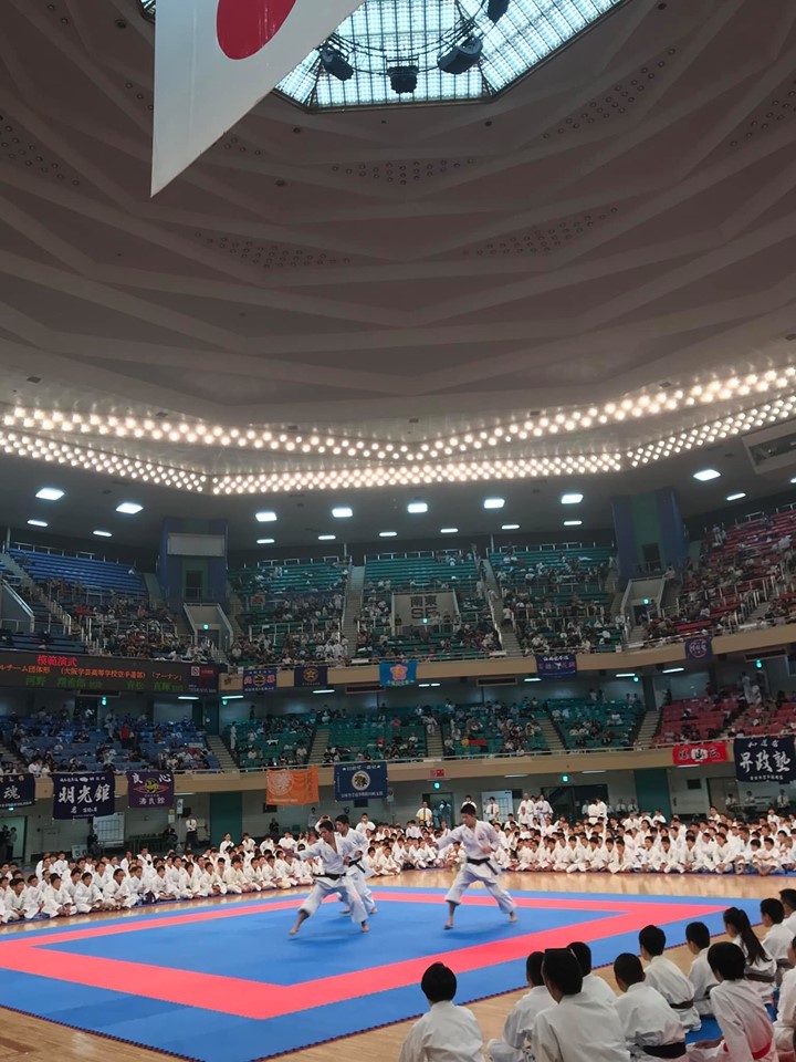 全日本少年少女武道錬成大会で演武_e0238098_12011533.jpg