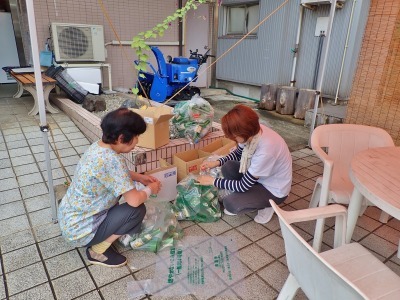 「生ビール&鮎まつり」の翌日は片付け作業で汗を流しました_c0336902_20200694.jpg
