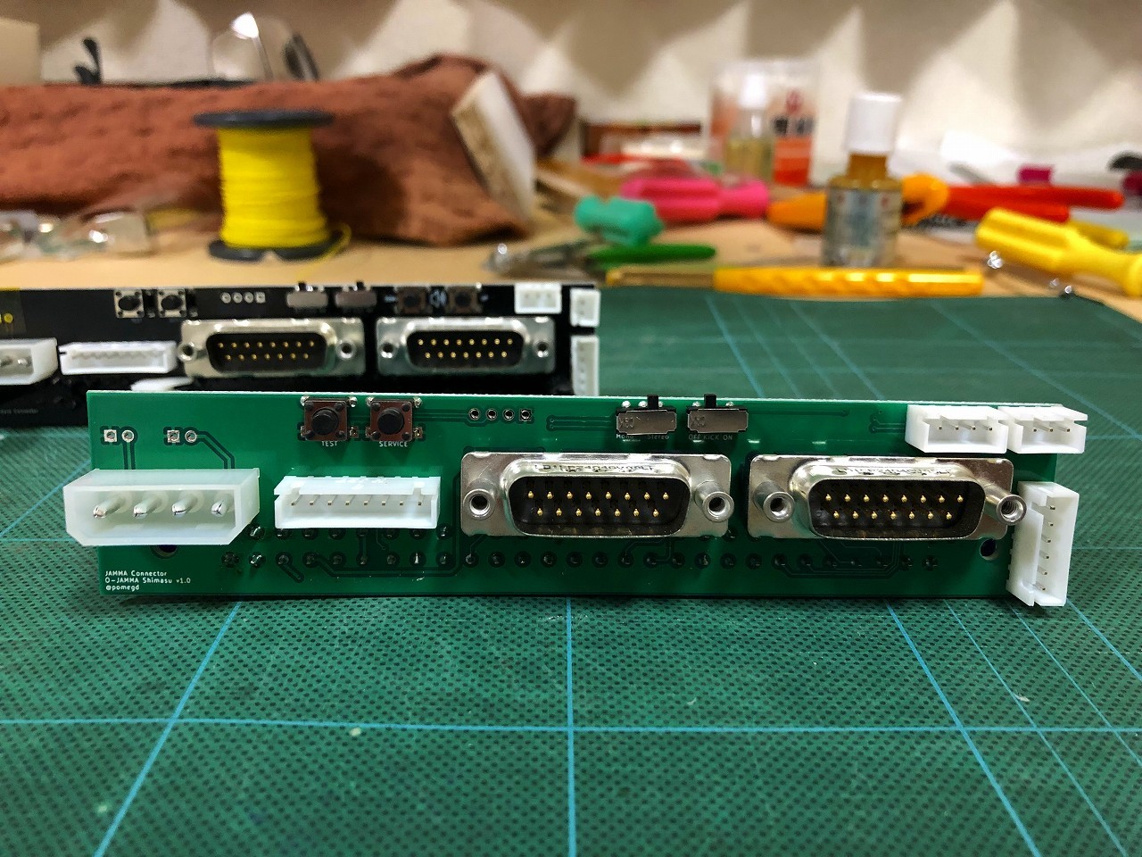 汎用JAMMA Connector : ゴリゴリなおっさんの裏ゲームブログ 汎用JAMMA Connector : ゴリゴリなおっさんの裏ゲームブログ