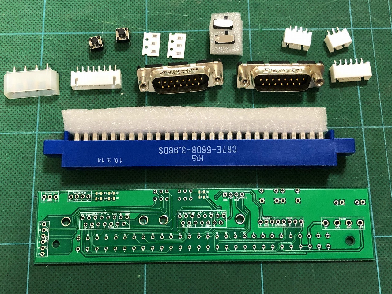 汎用JAMMA Connector : ゴリゴリなおっさんの裏ゲームブログ 汎用JAMMA Connector : ゴリゴリなおっさんの裏ゲームブログ