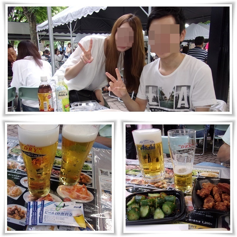 大通りビアガーデン♪_b0236665_19461485.jpg