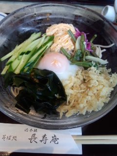 乃木坂 長寿庵の冷したぬき_f0112873_10442910.jpg