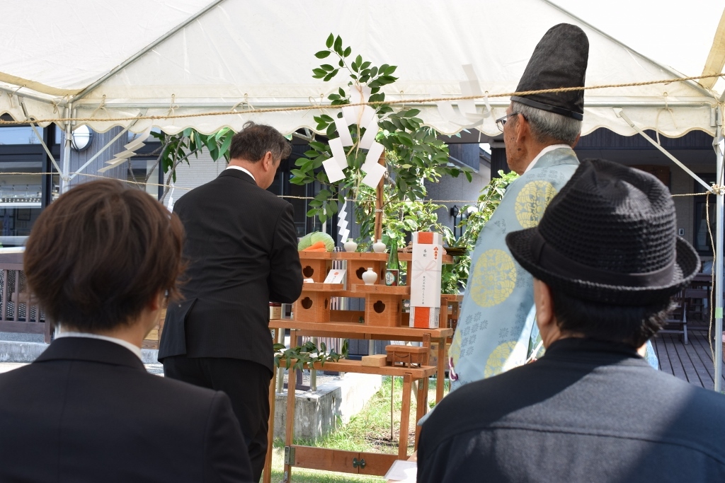 2019.8/1『ゆめのき保育園』地鎮祭及び工事開始_f0220087_13175123.jpg
