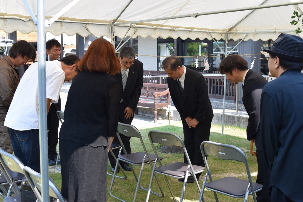 2019.8/1『ゆめのき保育園』地鎮祭及び工事開始_f0220087_13175812.jpg