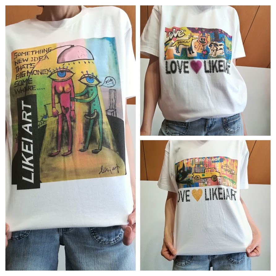 2019 Summer Likeiart Tシャツ_c0114110_09410458.jpg