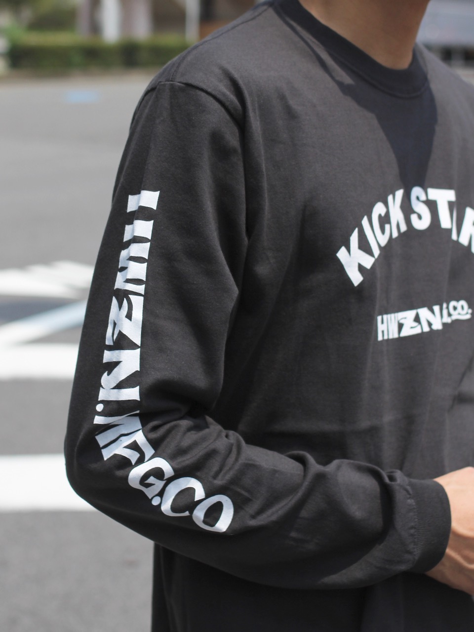 HWZN.MFG.CO. L/S TEE 再入荷 : HOODLUM HWZN.MFG.CO. L/S TEE 再入荷 : HOODLUM