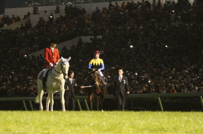 競馬　ディープインパクト　引退式　日刊スポーツ　パネル ディープインパクト引退式記念パネル - メルカリ