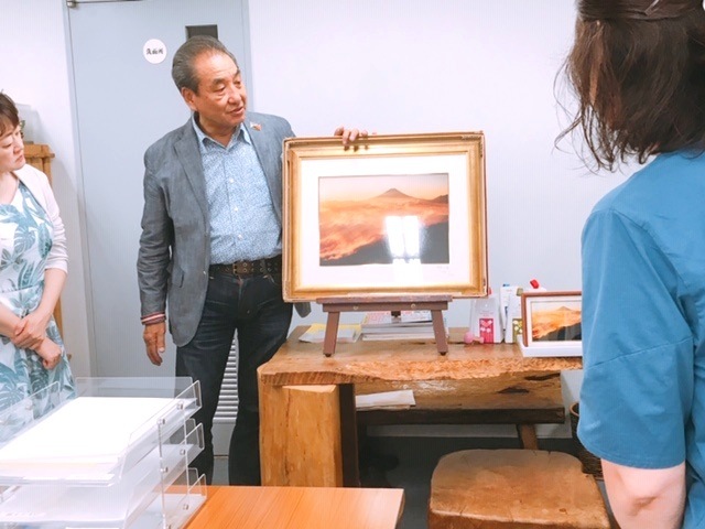 7/25富士山の写真家、ロッキー田中さんをゲストに(黄金の海)_f0071893_13123594.jpg