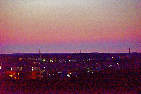 久し振りの赤い朝焼け 自然から学ぶ 久し振りの赤い朝焼け 自然から学ぶ