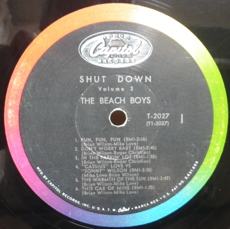 The Beach Boys その3 Little Deuce Coupe/Shut Down Vo2