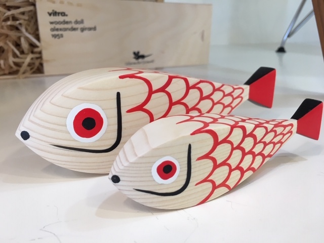 Wooden Dolls Mother Fish & Child Alexander Girard, 1952_b0125570_10224330.jpg