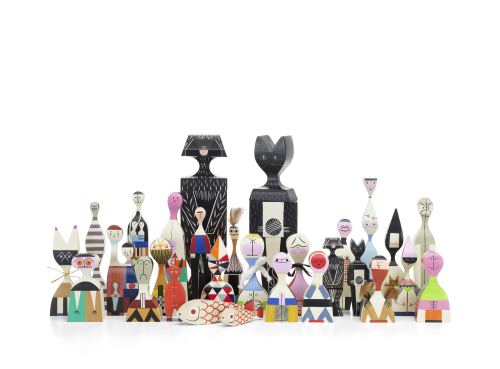Wooden Dolls Mother Fish & Child Alexander Girard, 1952_b0125570_10284513.jpg
