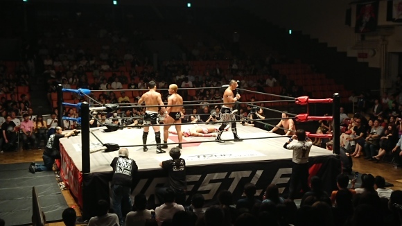 「WRESTLE-1 TOUR 2019 FLASHING SUMMER」8.1東京・後楽園ホール大会 第1 ~ 第4試合_b0042308_23161012.jpg