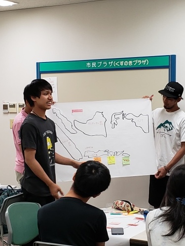 日曜朝教室(2019.7.28) ☺わたしの国・わたしの町☺/(2019.8.4)リンさん送別会_e0175020_22031274.jpg
