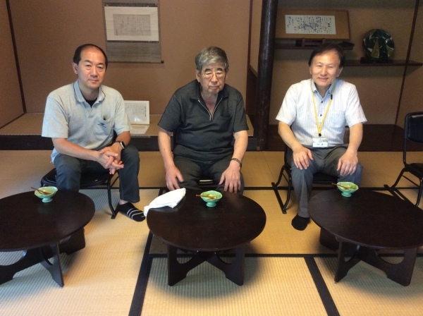 塚田誉 テレビ金沢 氏が 御父 蒔絵展 様を訪れました 山中温泉 芭蕉の館 塚田誉 テレビ金沢 氏が 御父 蒔絵展 様を訪れました 山中温泉 芭蕉の館