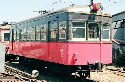 銚子電気鉄道 デハ101 資料館の書庫から