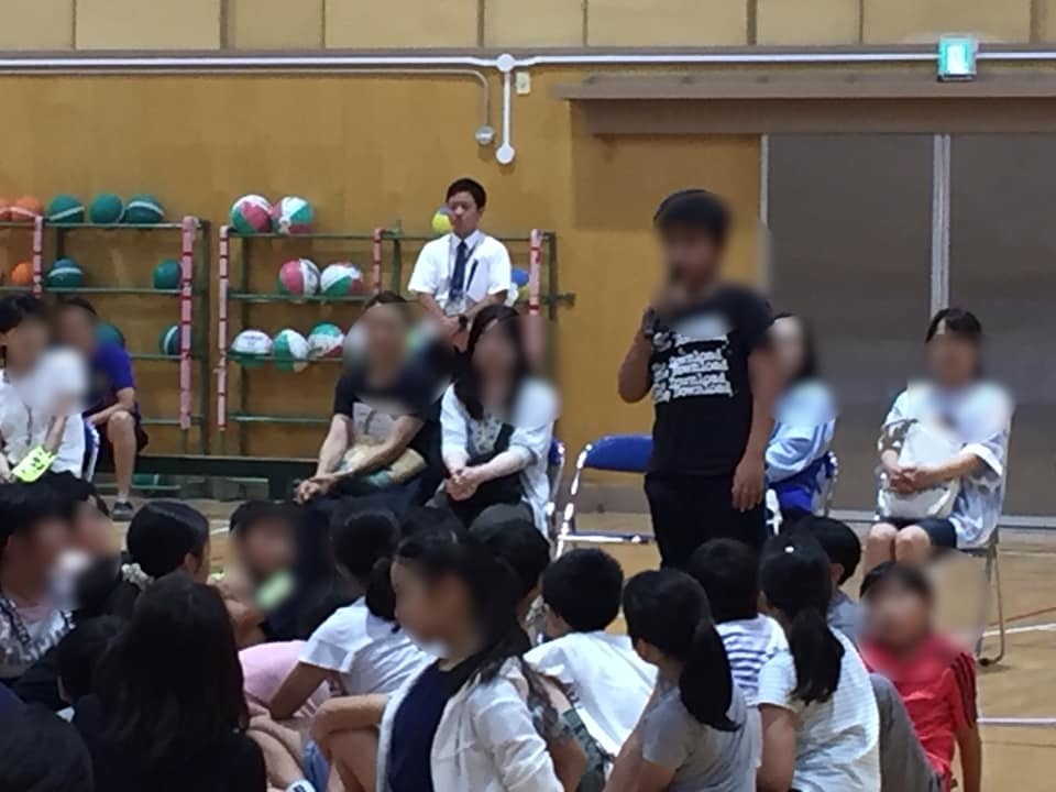 杉並区立久我山小学校 オリンピック・パラリンピック教育_e0088256_14033644.jpg