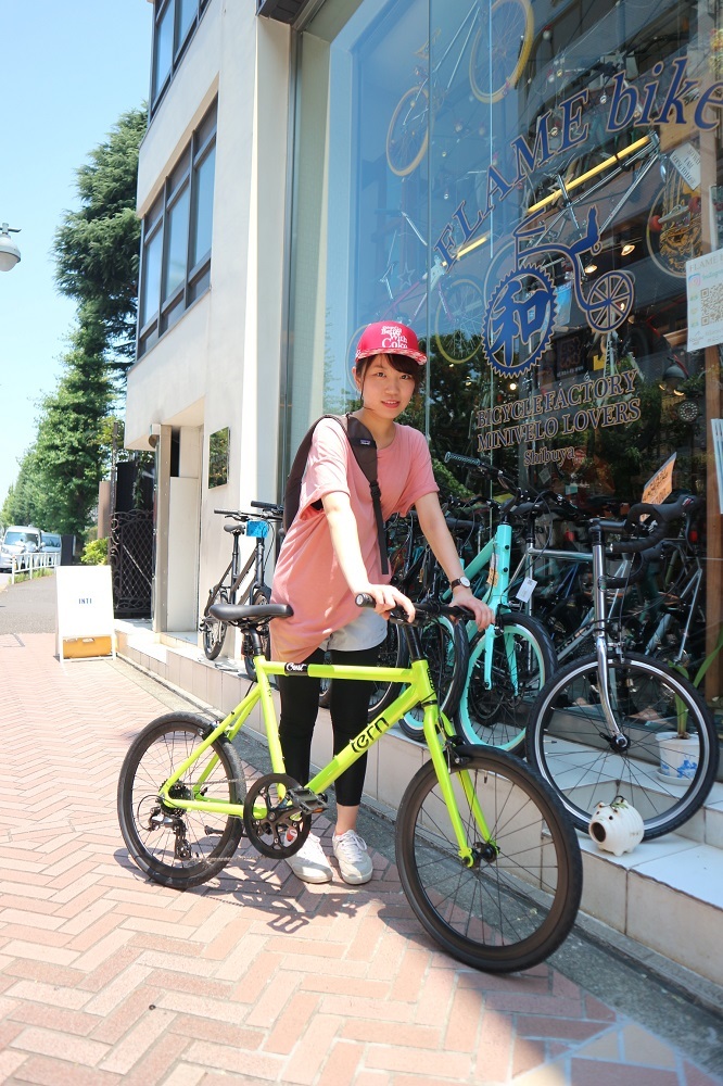 8月4日　渋谷　原宿　の自転車屋　FLAME bike前です_e0188759_18015883.jpg