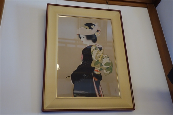 ほてはまたかしさん　絵画 志賀直哉の『淋しき生涯』に登場する「高円山」の絵が奈良ホテル